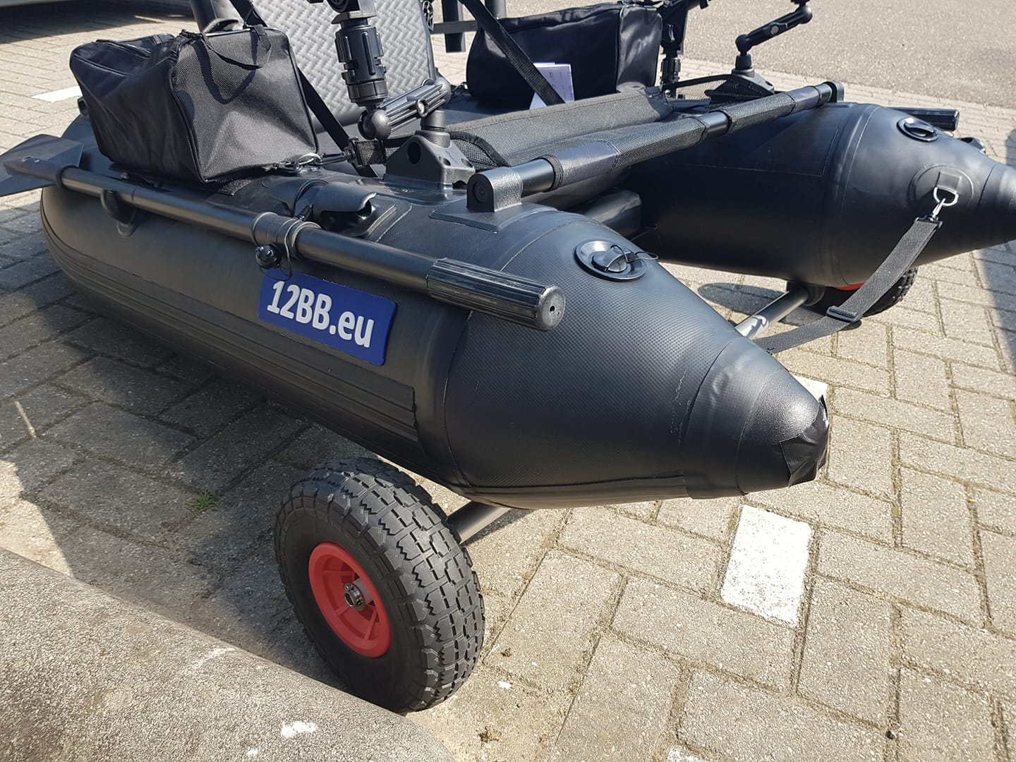 12BB - Belly Boat - Rädersatz - D260mm
